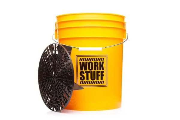 Work Stuff Bucket Yellow Wash + Separator Black wiadro detailingowe 20L + separator brudu Taniej