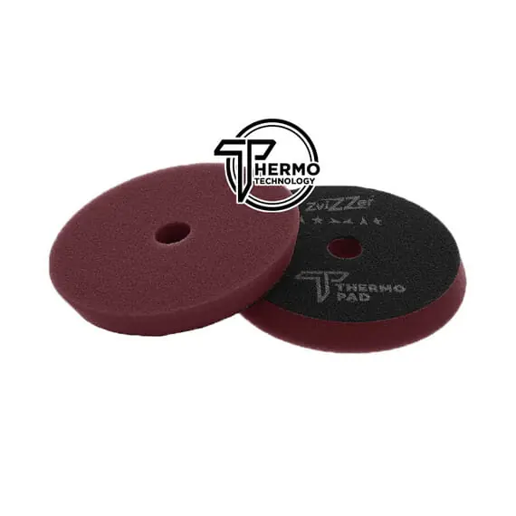 ZviZZer THERMO PAD RED SOFT 140/20/125 - czerwona gąbka polerska finiszowa Szybka wysyłka