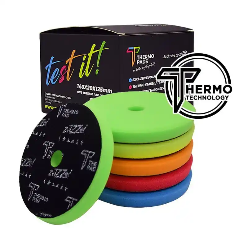 ZviZZer THERMO TRAPEZ PADS 140mm Test It! BOX - Zestaw 5 padów THERMO Rabat