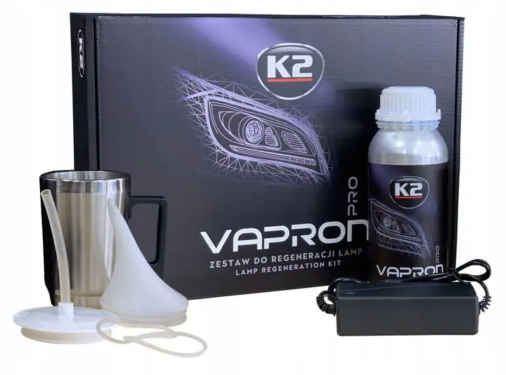 K2 Vapron - zestaw do regeneracji reflektorów CZAJNIK Nie przegap