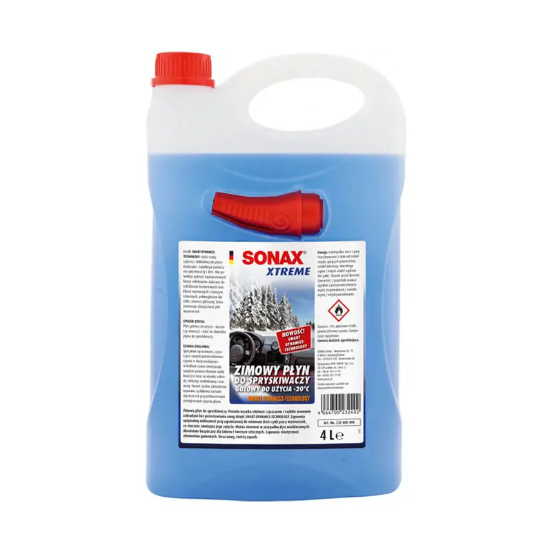 Sonax Płyn Zimowy do Spryskiwaczy 4L Ograniczona ilość
