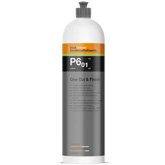 Nowy Koch Chemie One Cut & Finish P6.01 1L – usuwa zarysowania i zabezpiecza lakier