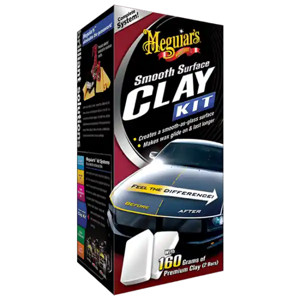 Meguiars Smooth Surface Clay KIT - zestaw do pielęgnacji lakieru samochodowego Szybka wysyłka