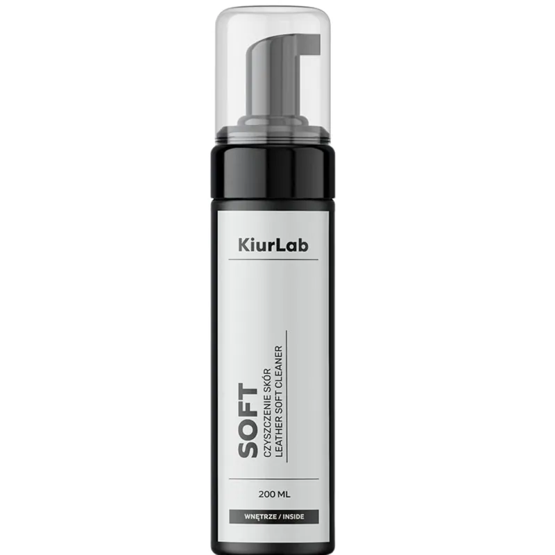 Oferta KiurLab Soft Cleaner 200ml - płyn do czyszczenia tapicerki skórzanej SOFT