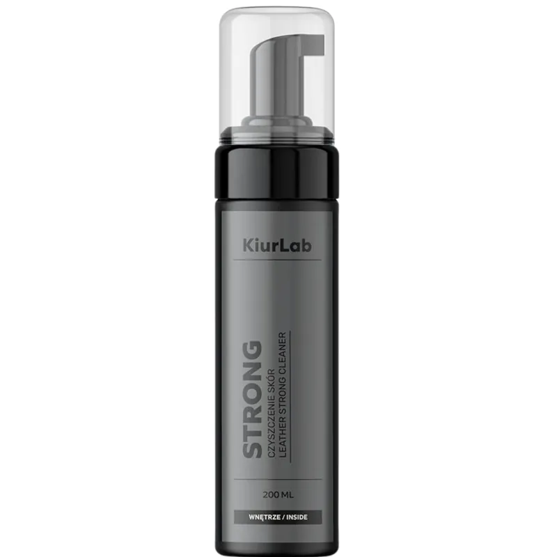 KiurLab Strong Cleaner 200ml -mocny płyn do czyszczenia tapicerki skórzanej Promocja