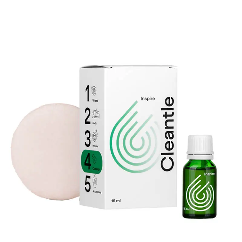 Cleantle Inspire 15ml- powłoka ceramiczna z trwałością do 1,5 roku Nowy