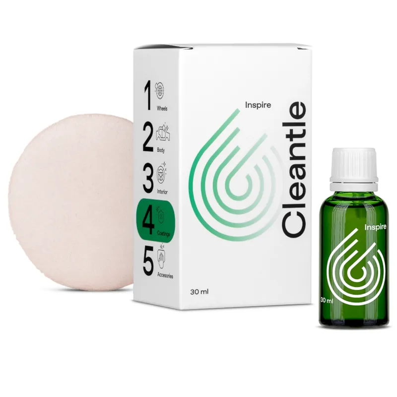 Cleantle Inspire 30ml - powłoka ceramiczna z trwałością do 1.5 roku Premium