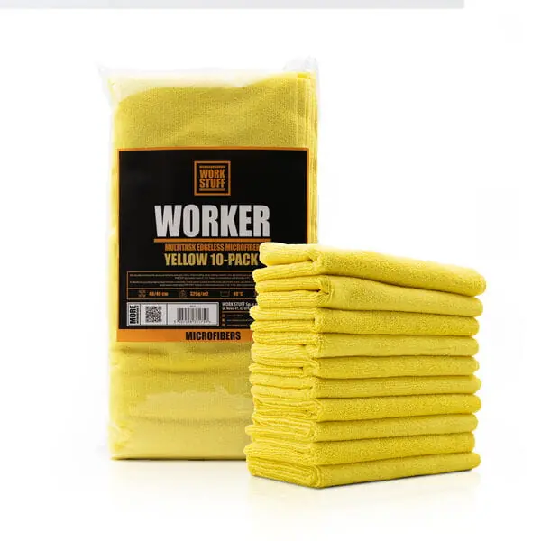 Work Stuff Worker 10- Pack Yellow - zestaw mikrofibr bezszwowych Sprawdź teraz