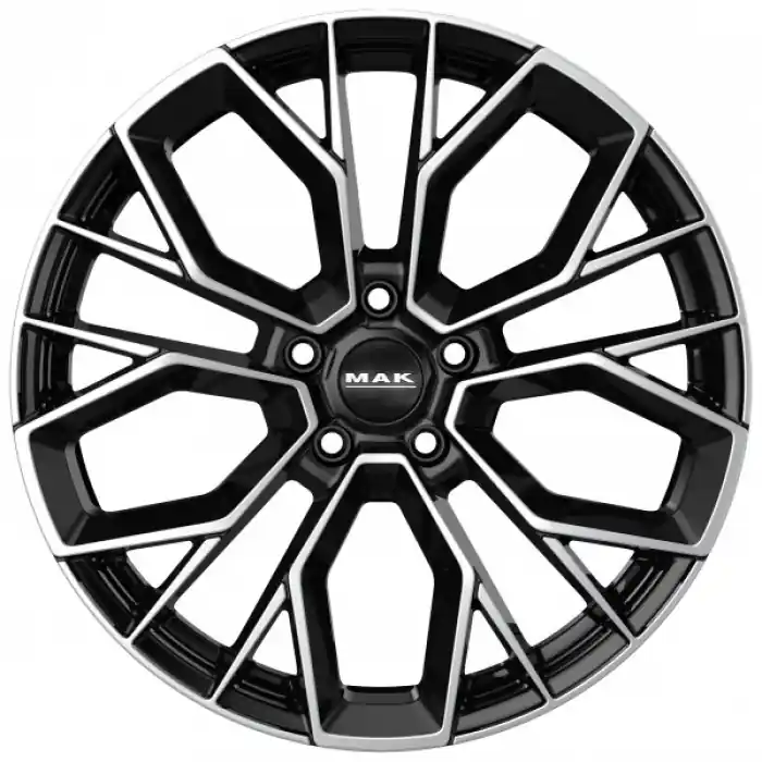 Cena promocyjna MAK STILO 8X18 5X112 ET39/76 CZARNY/POLER