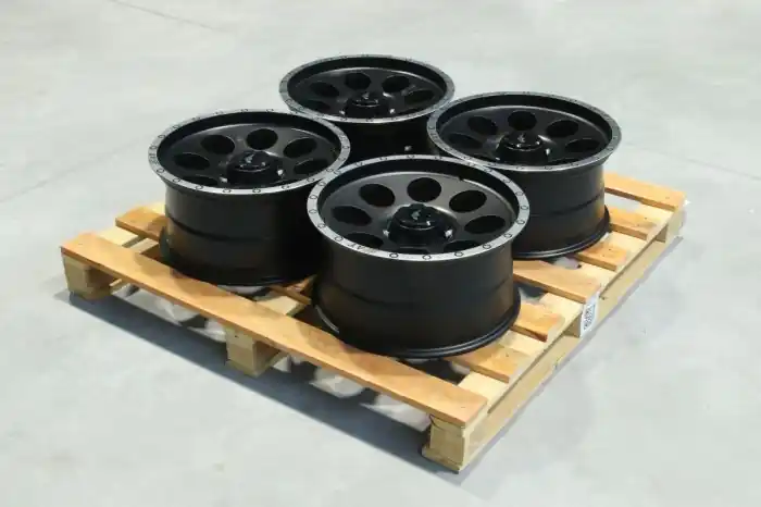 Hit cenowy Set of JRX4 18x9 ET20 6x139,7 Matt Black w/ Machined Lip