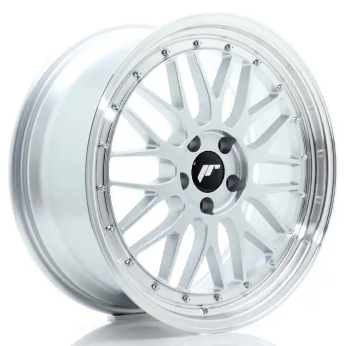 Zamów dziś JR Wheels JR23 17x7,5 ET40 5x112 Hyper Silver w/ Machined Lip