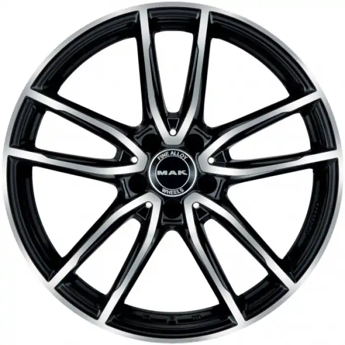 Dodaj do koszyka MAK EVO-D 9.5X20 5X112 ET50/66.6 CZARNY/POLER