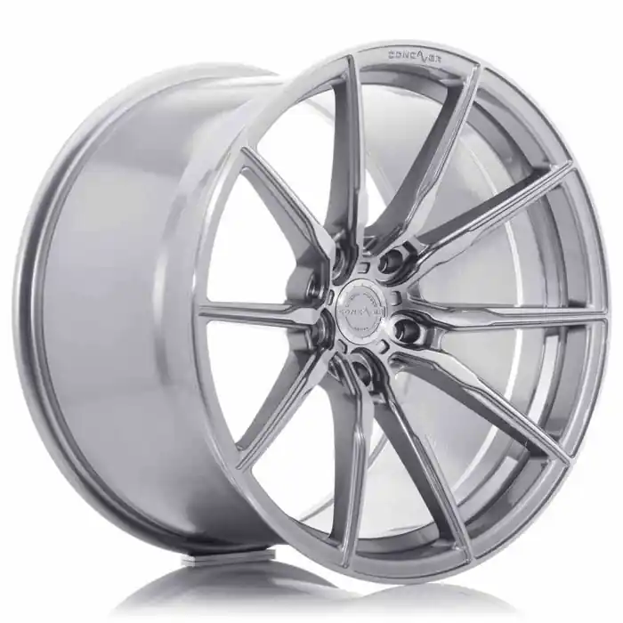 Rabat Concaver CVR4 20x10 ET20-48 BLANK Brushed Titanium