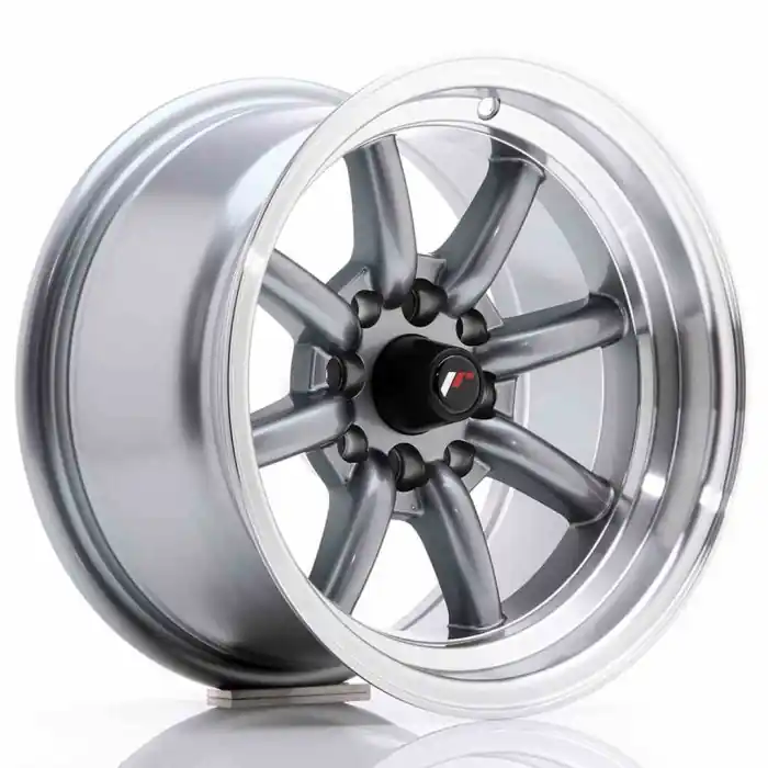 Popularny JR Wheels JR19 14x8 ET-13 4x100/114 Gun Metal