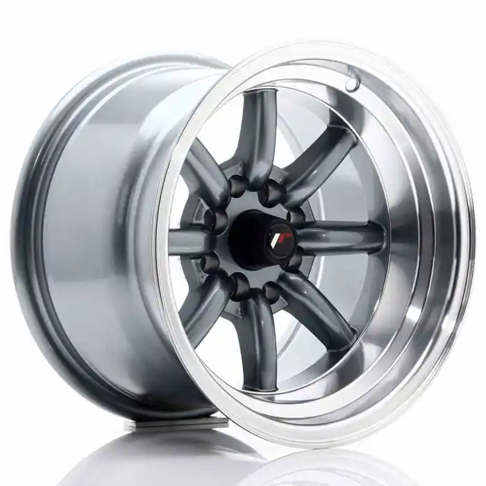 JR Wheels JR19 14x9 ET-25 4x100/114 Gun Metal Popularny