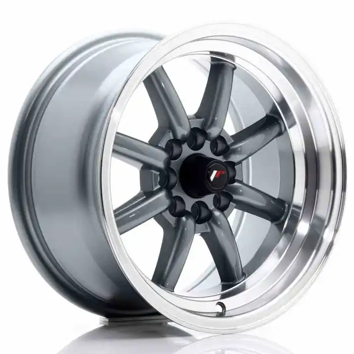 JR Wheels JR19 15x8 ET0 4x100/114 Gun Metal Popularny