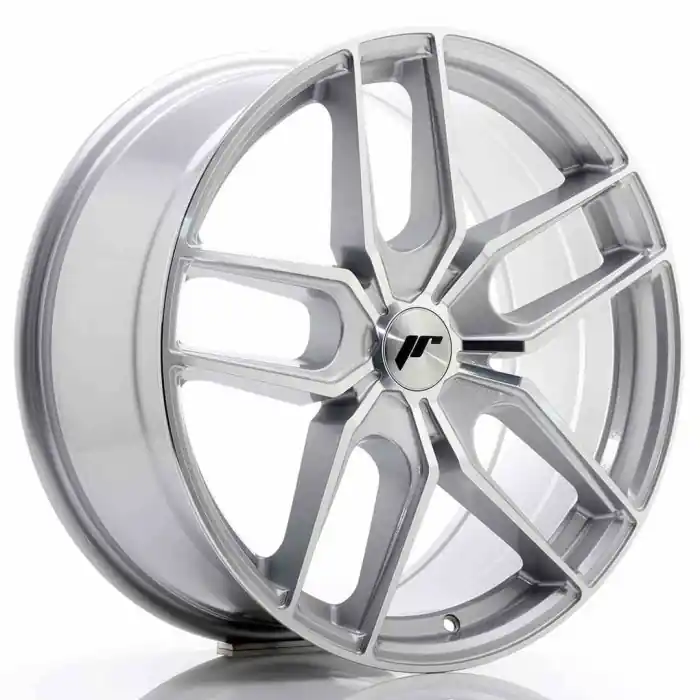 Nowość JR Wheels JR25 19x8,5 ET20-40 5H BLANK Silver Machined Face