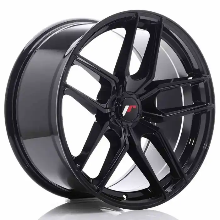 Oferta limitowana JR Wheels JR25 19x9,5 ET20-40 5H BLANK Gloss Black