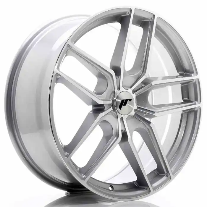 Nowy JR Wheels JR25 20x8,5 ET20-40 5H BLANK Silver Machined Face