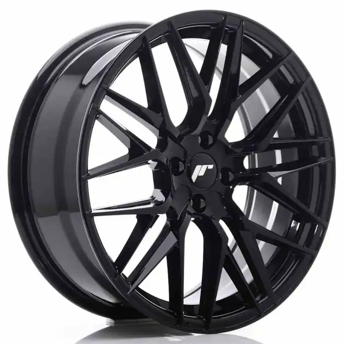 JR Wheels JR28 18x7,5 ET40 4x100 Gloss Black Tani
