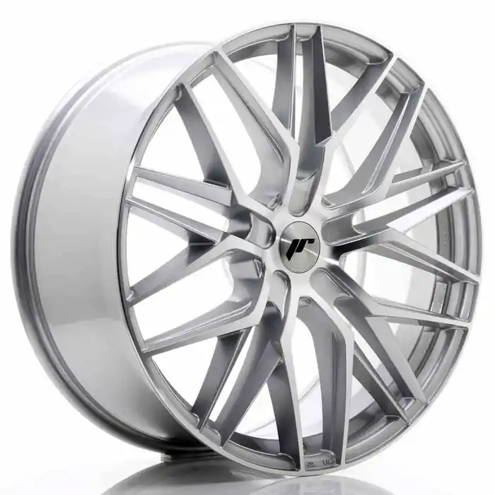 Kup teraz JR Wheels JR28 22x9 ET30-45 5H BLANK Silver Machined Face