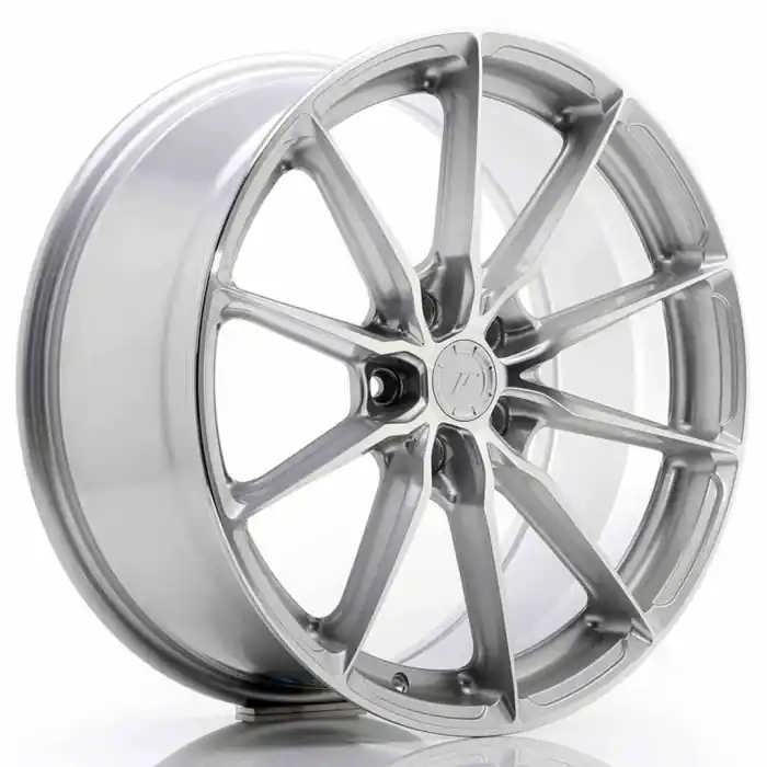 JR Wheels JR37 19x8,5 ET45 5x112 Silver Machined Face Łatwy zwrot