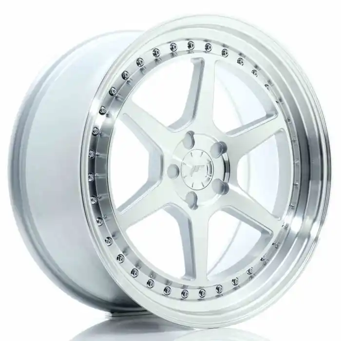 Bezpieczna płatność JR Wheels JR43 19x8,5 ET15-35 5H BLANK Silver w/Machined Face