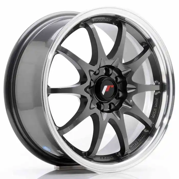 Wyprzedaż JR Wheels JR5 16x7 ET30 4x100/108 Gun Metal w/Machined Lip