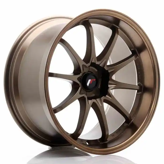 Dostępne od ręki JR Wheels JR5 19x10.5 ET12 5H BLANK Dark Anodized Bronze