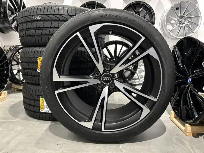 Oryginalne koła letnie 20 5x112 Audi A6 C8 A7 4K Pirelli Wyprzedaż