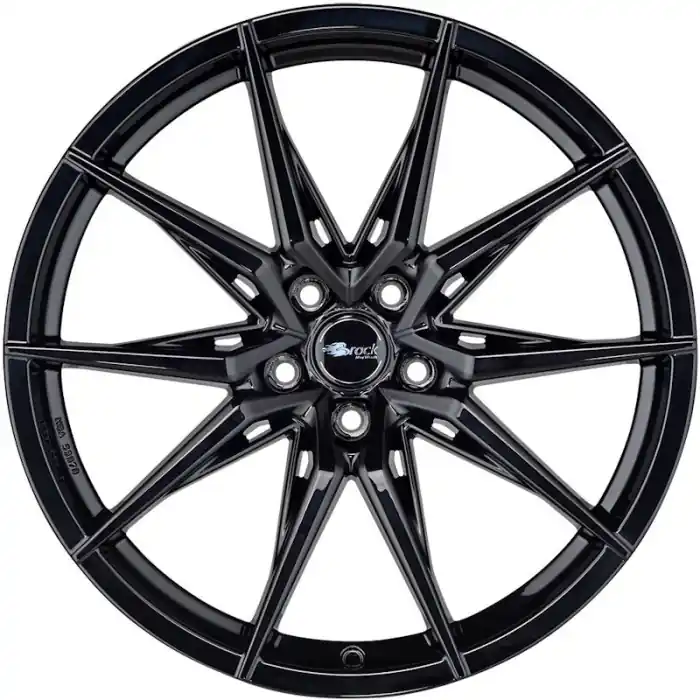 BROCK B42 8.5X19 5X114.3 ET45/72.6 CZARNY Niska cena
