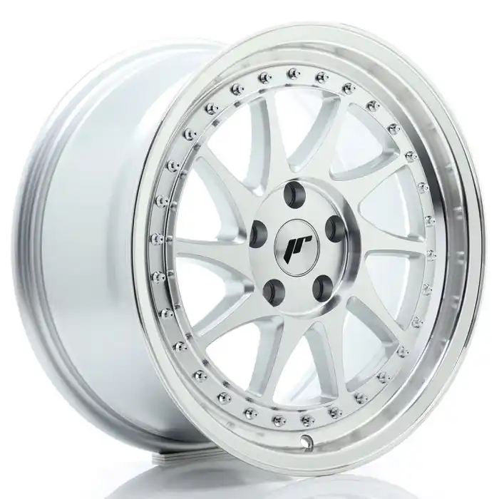 Wyjątkowa oferta JR Wheels JR26 16x8 ET10-30 BLANK Silver Machined Face