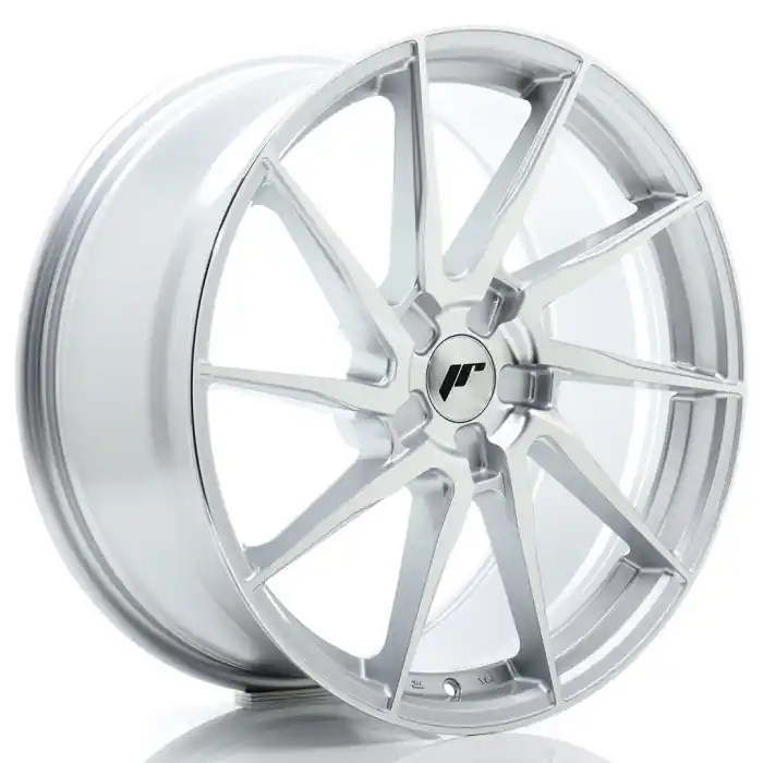JR Wheels JR36 18x9 ET20-50 5H BLANK Silver Machined Face Szybka dostawa