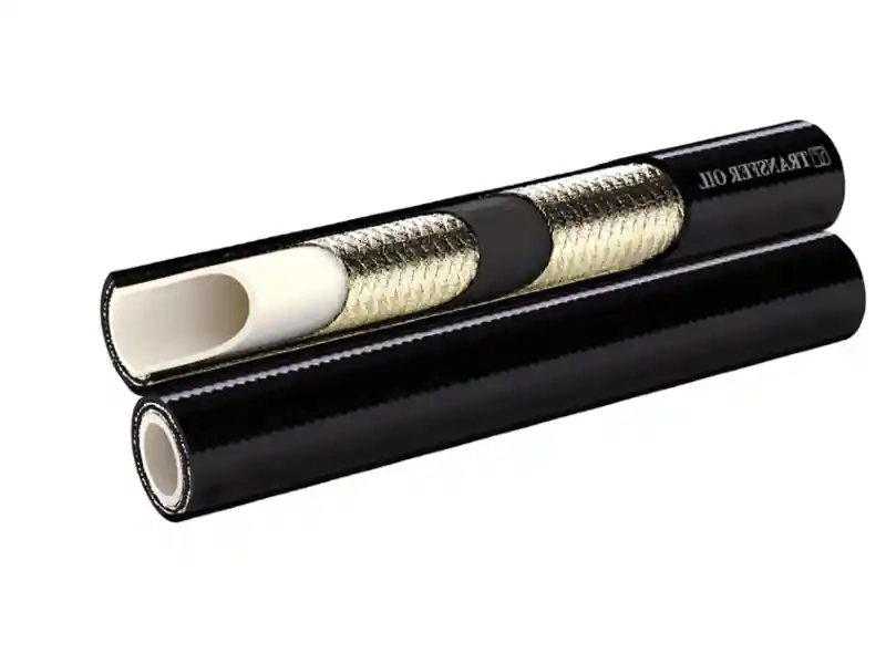 Wąż termoplastyczny hydrauliczny podwójny z dwoma oplotami metalowymi 2SB antiabrasion DN-10 330bar 0824 Taniej