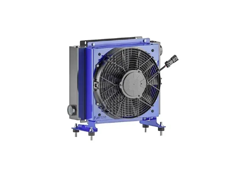Bezpieczne zakupy Chłodnica powietrzna oleju HY057.1-03A -1515-0K (230/400AC - Termostat 50 st.C)