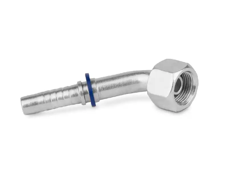 Darmowy zwrot Końcówka do węża kolanko 45st. z nakrętką nakładaną DKOR45 C15-10 G1/2” 0248-06-08