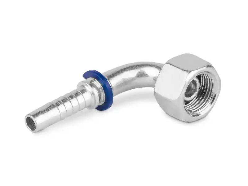 Tylko do końca tygodnia Końcówka do węża kolanko 90st. z nakrętką nakładaną DKOR90 C12-13 G1/2” 0148-08-08