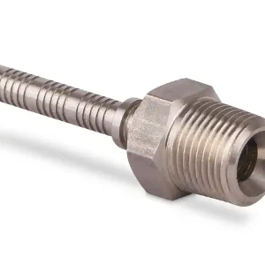 Końcówka do węża VHP prosta z gwintem zewnętrznym stożkowym M-NPT AGN C71-06 NPT3/8" stal nierdzewna AISI 316L SOD842 Wybór klientów