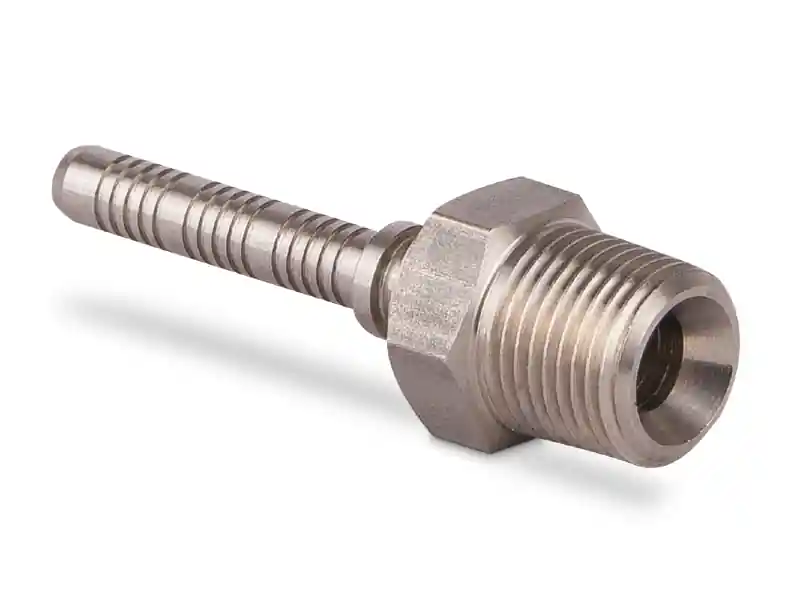 Końcówka do węża VHP prosta z gwintem zewnętrznym stożkowym M-NPT AGN C71-06 NPT3/8" stal nierdzewna AISI 316L SOD842 Wybór klientów