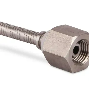 Tylko dziś Końcówka do węża VHP prosta z nakrętką nakładaną DKR C11-06 G1/4" stal nierdzewna AISI 316L SOA822