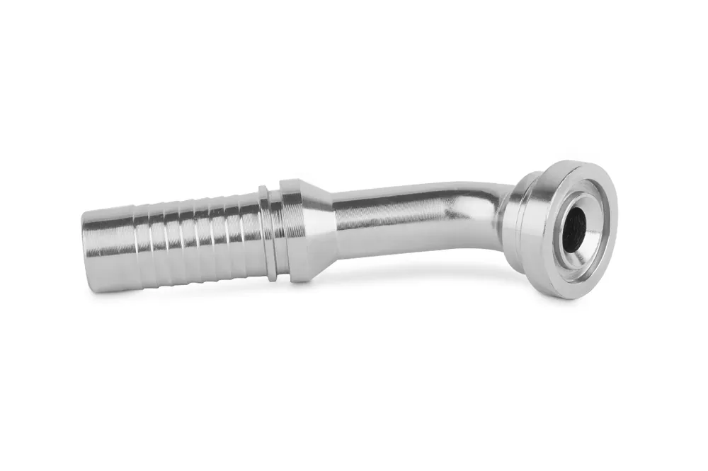Końcówka hydrauliczna kolanko 45° SFS C45-38 63,5 1.1/2" DN38 SAE 6000 PSI 1210-24-24 Hit cenowy