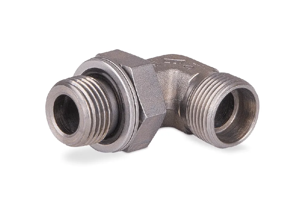 Hit sprzedaży Korpus przyłączki kolankowej z przeciwnakrętką 1”BSP-M36x2 25S 7600-25SR-1NI