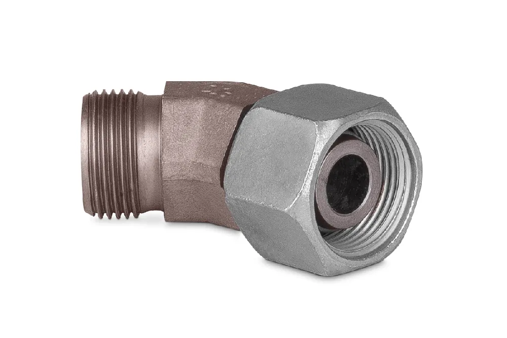 Korpus złączki nastawnej kolankowej 45st M45x2 35L 7335-35L-1NI Nowość