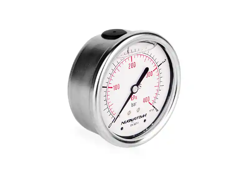 Zamów dziś Manometr glicerynowy DN63 tylny 1/4” (0-4)bar M63TL1/4(0-4)