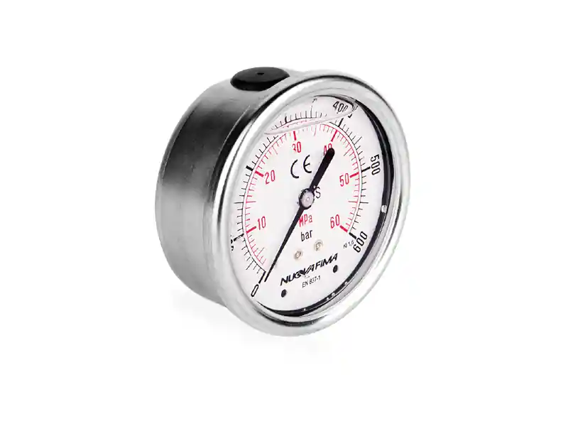 Manometr glicerynowy DN63 tylny 1/4” (0-600)bar M63TL1/4(0-600) Promocja