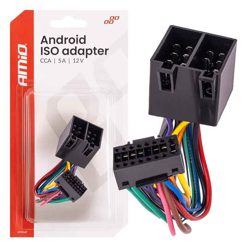 Adapter radiowy Android ISO CCA 5A 12V AMIO-04442 Kup online