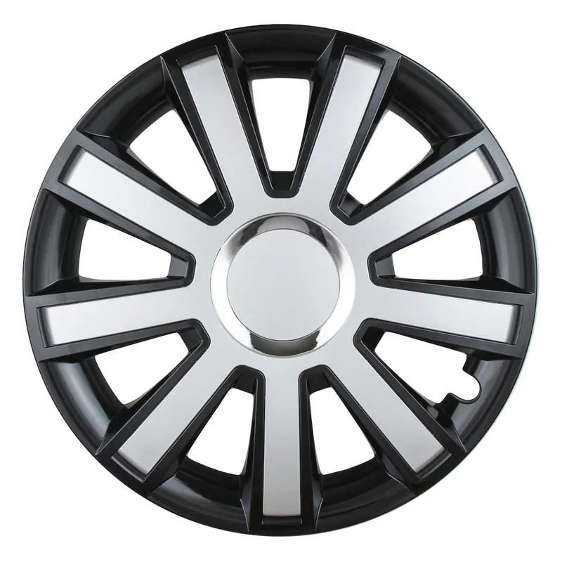 Hit sprzedaży Kołpak samochodowy czarny srebrny FLASH 16" cali