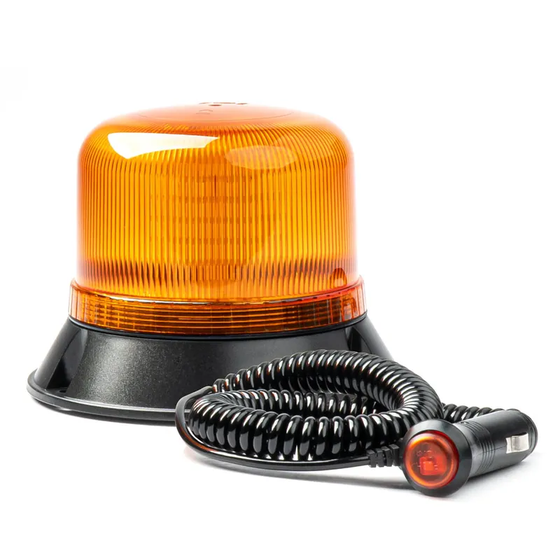 Lampa ostrzegawcza błyskowa kogut 60 LED W22M 12V 24V AMIO-03337 Wyprzedaż