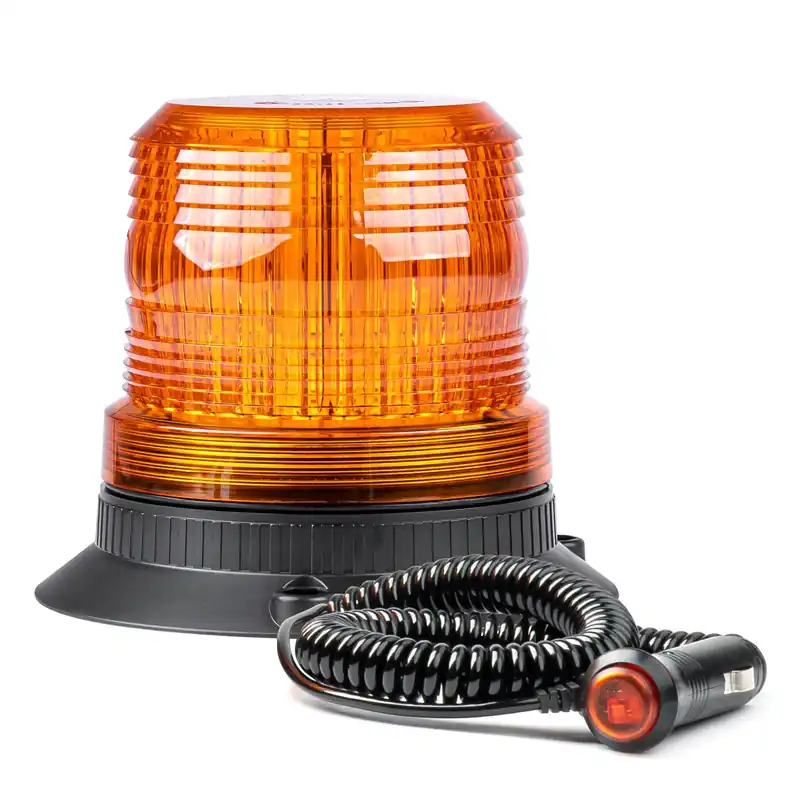 Do wyczerpania zapasów Lampa ostrzegawcza błyskowa kogut 80 LED magnes R10 12V 24V W14M AMIO-01503