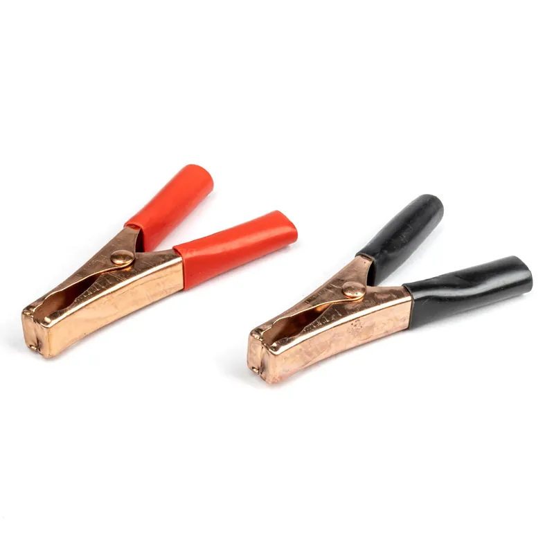 Promocja Krokodylki zaciski na kable 50A AMIO-01733